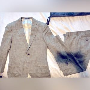Mens Mid Green suit from Suit Supply